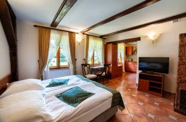 Helder interieur van de Standaard Plus kamer